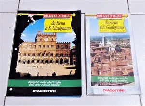 Fascicolo + Carta DA SIENA A S. GIMIGNANO Bellezze d'Italia n. 1 - De Agostini - Picture 1 of 1