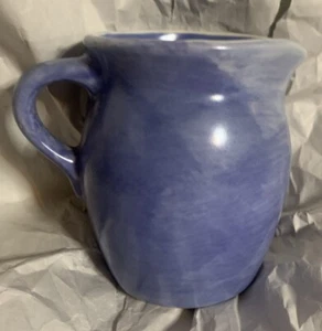 Pfaltzgraff Creamer Pitcher Stoneware Blue 4.5" - Picture 1 of 9