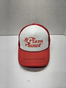 Mütze Kappe Pizza Planet Toy Story verstellbar rot weiß Trucker - Bild 1 von 4