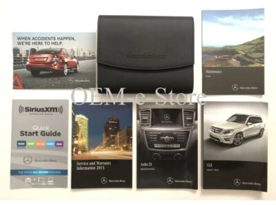 2015 Mercedes GLK250 GLK350 Owners Manual + Audio 20 Entertainment Book Guide - Image 1 of 4