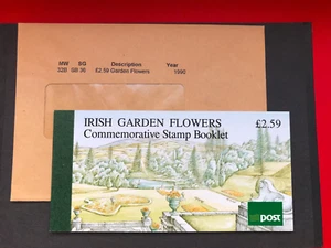 Ireland Ireland MH15 1990 An Post Flowers Stamp Booklet ** MNH - Picture 1 of 5