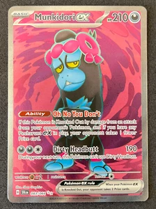 Munkidori ex Pokemon Shrouded Fable 083/064 Full Art Ultra Rare NM - Picture 1 of 2