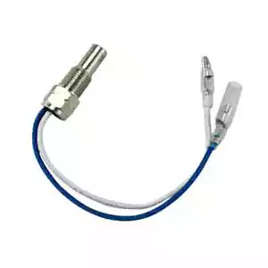sensore temperatura acqua olio manometro 1/8" 10 mm NPT con fili piastra filtro - Foto 1 di 3