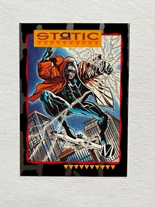 Statische Steckkarte aus Collector Edition #1 DC Comics 1993 Milestone NM - Bild 1 von 2