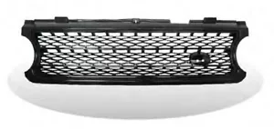 Front Grille Glossy Black for LAND ROVER RANGE ROVER L322 Supercharged 2006-2009 - Picture 1 of 1
