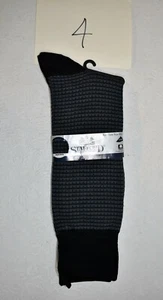 Vestido Stafford Calcetines Negro Rayas Para Hombre De Colección - Imagen 1 de 4