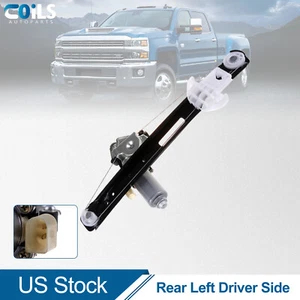 For 2000-2007 Ford Focus 4-Door Sedan Rear Driver Window Regulator with Motor - Picture 1 of 14