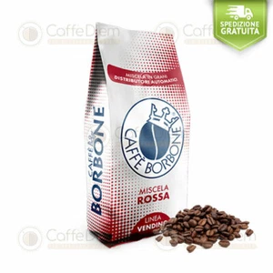 Caffè Caffe Borbone Bar Grani Chicchi Tostati Miscela Rossa 5 Kg -100% ORIGINALE - Imagen 1 de 8