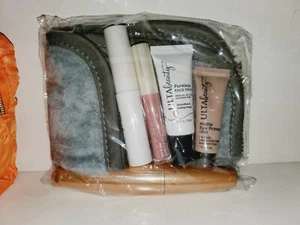ULTA 2022 PRIMAVERA NARANJA CREMALLERA ESTUCHE COSMÉTICO CON PRODUCTOS DE MAQUILLAJE JUEGO DE 10 PIEZAS - Imagen 1 de 4