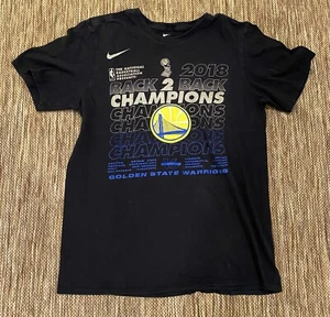 Nike Golden State Warriors 2018 Back 2 Back Champions NBA Herren Medium - Bild 1 von 5