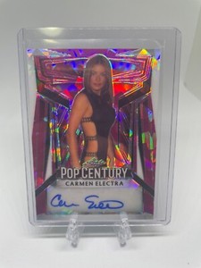 CARMEN ELECTRA 2023 LEAF METAL POP CENTURY AUTO /12