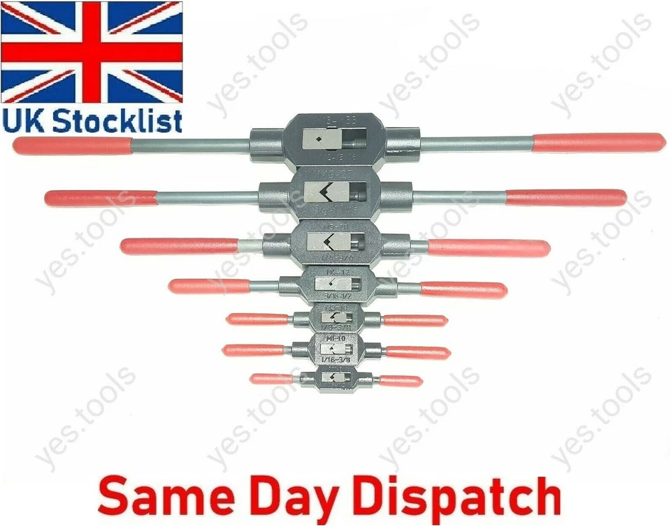 Tap Wrench High Quality Holder For Use With HSS Hand Taps Sets From M1 - M33 - Image 1 of 1