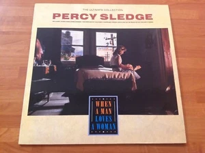 PERCY SLEDGE 1987 Vinyl 33rpm LP - WHEN A MAN LOVES A WOMAN ( Ultimate collectio - Picture 1 of 6
