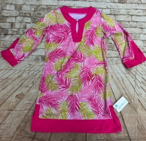 CabanaLife Tunic Dress Size S  3/4 Sleeves Stretch  Brand New With Tags 50+ UPF - Picture 1 of 7