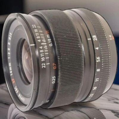 FUJIFILM Fuji Fujinon XF 14mm F/2.8 R Near Mint USED Shipped from Japan - Image 1 of 4