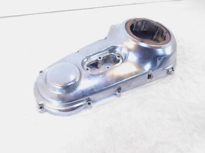 Cubierta de cadena primaria cromada Harley Davidson Dyna Super Glide Wide Glide Low Rider Foto 1 de 4