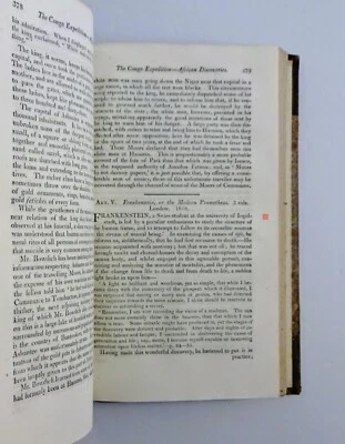1818 FRANKENSTEIN by Mary Shelley in 'The Quarterly Review', Jane Austen, RARE - image 1 of 4