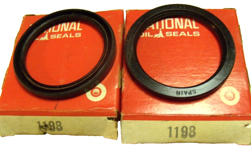 1971 1972 1973 Plymouth Cricket rueda delantera interior sello de aceite par National # 1198 Foto 1 de 1