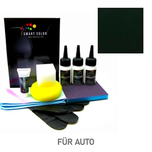 Coche de Época Schwarz-Lederreparatur-Set-Lederfarbe para Cuero Y Artificial - Imagen 1 de 12