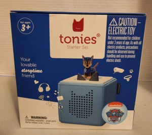 Tonies Paw Patrol Toniebox Reproductor de Audio Set de Inicio con Persecución Nuevo En Caja - Imagen 1 de 6
