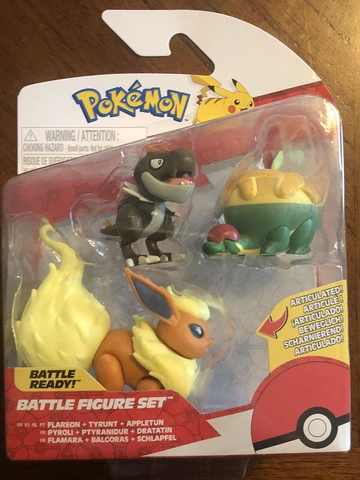 Pokémon Battle Figures FLAREON Battle Ready Set NEW Cover