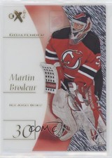 2012-13 Fleer Retro 1997-98 E-X 2001 Design Martin Brodeur #30 HOF