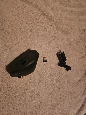 JLab JBuds Ergonomic Mouse - Black Gaming Mosue, Wireless, USB, USB Type C - Image 1 of 4