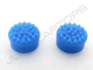 Neu 2 x blaue Maus Zeiger Kappe Gummi Brustwarze Dell Latitude E6410 E6420 Tastatur - Bild 1 von 2