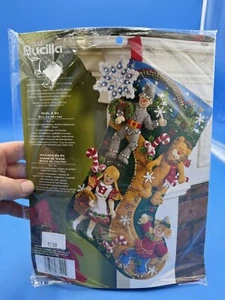 NEW Sealed 18" Bucilla Christmas in Oz Felt Stocking - Picture 1 of 3