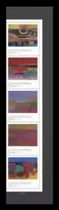 US George Morrison LR plate block strip of 5 stamps MNH Ships 22 April 2022. - Picture 1 of 1