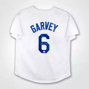 Maglia da baseball firmata Steve Garvey stile professionale - Foto 1 di 3