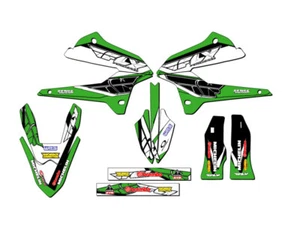 2008-2020 KLX 250 13 FLY Green Senge Graphics Kit Compatible with Kawasaki - Picture 1 of 10