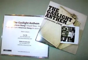 The Gaslight Hymne Promo CD Menge American Slang - Bild 1 von 1