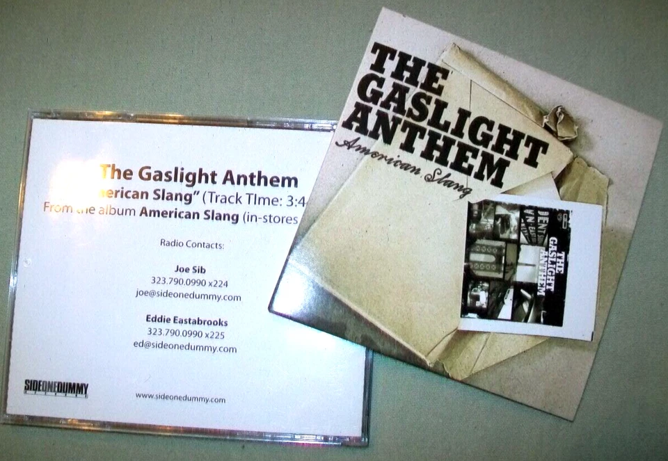 The Gaslight Anthem Promo CD Lot American Slang - Bild 1 von 1