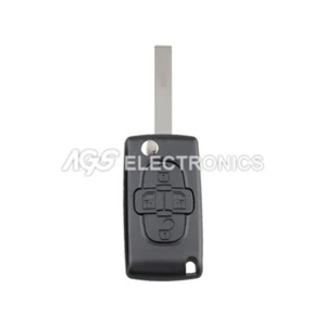 GUSCIO CHIAVE AUTO PER TELECOMANDO 4 TASTI PEUGEOT 1007 807 C8 - Picture 1 of 1