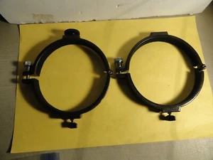 CELESTRON 127EQ POWERSEEKER TELESCOPE TUBE MOUNT BRACKETS , THUMB & WING NUTS - Picture 1 of 5