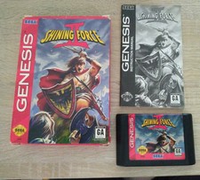 Shining Force II (Sega Genesis), Complete in original Box with Manual, tested