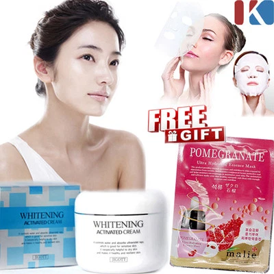 Whitening Cream 100g + Pomegranate Facial Mask Sheet  New Best Lightening Cream  - Image 1 of 4