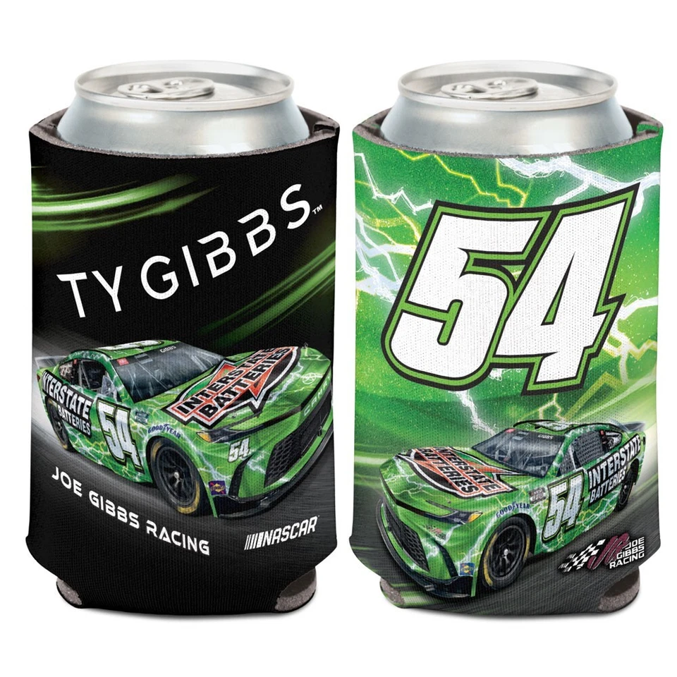 Ty Gibbs 2024 Wincraft #54 Interstate Batteries 12oz Can Coolie - Image 1 of 1