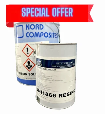 “Gelcoat  molto coprente per coperte e interni scafi barche + catalizzatore - Immagine 1 di 3