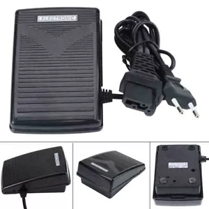 Universal Nähmaschine Fußanlasser Anlasser Fußpedal passend mit Netzkabel - Bild 1 von 10