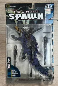 McFarlane Techno Spawn STEEL TRAP 1999 Series 15 Vintage-New READ-Pkg Defects - Picture 1 of 12