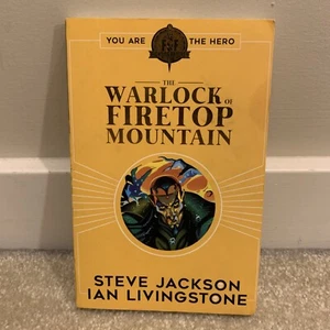 Fighting Fantasy Warlock of Firetop Mountain Paperback Book Jackson Livingstone - Picture 1 of 13