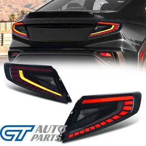 V4 Smoke Red LED Dynamic Taillights for 22-25 Subaru WRX VB Tail Lights - Picture 1 of 12