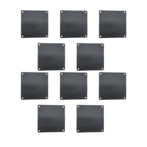 10 Pcs Rete Antipolvere Copertura Della Di Ventola Computer Filtro in Pvc - Photo 1/12