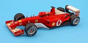 Hot Wheels Ferrari F2002 Michael Schumacher 1:18 Formel 1 - Picture 1 of 2