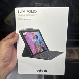Logitech Slim Folio Case with Integrated Bluetooth Keyboard YR0077 - Picture 1 of 8