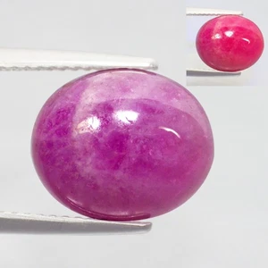 5.20 Cts ROMANTIC 100% "UV" COLOR CHANGE PURPLE TO PINKISH ORANGE HACKMANITE GE - Picture 1 of 7