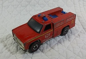 Hot Wheels Redline #7650 Emergency Squad Unit Fire Truck Flying Colors MFR:1975 - Picture 1 of 12