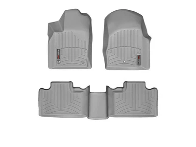 Forro de piso WeatherTech para Jeep Grand Cherokee 2011-2012 - primera y segunda fila, gris Foto 1 de 4